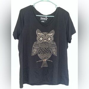 Hanes Black Comfort T-Shirt